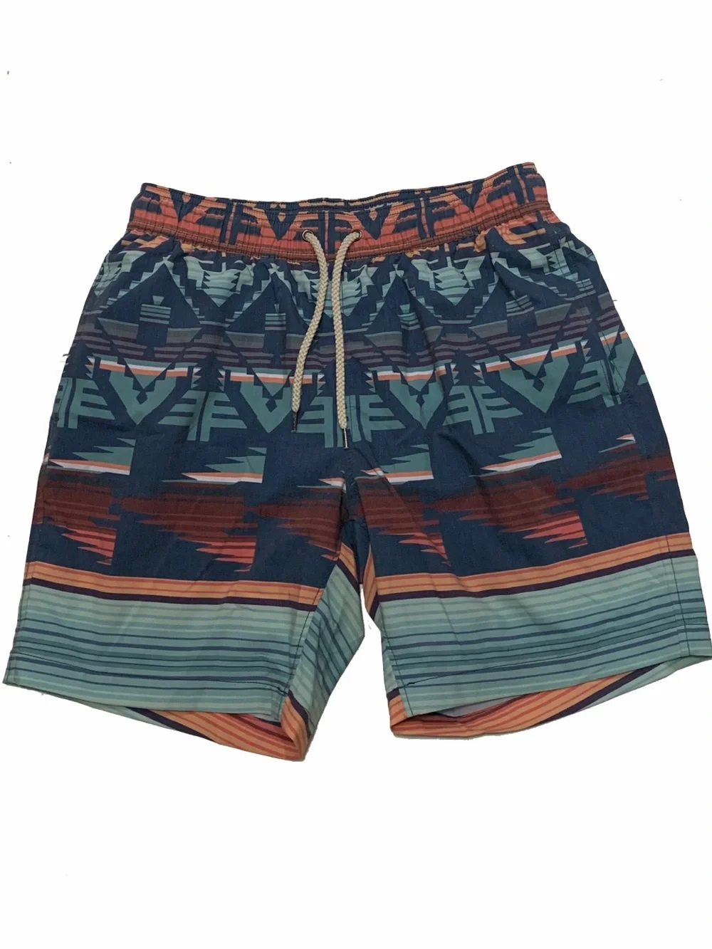 Faherty Men's Patterned Swim Trunks shorts